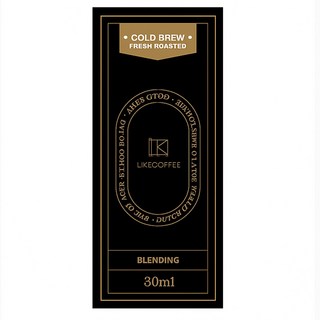 라이크 더치커피 콜드브루 원액, 100개, 30ml