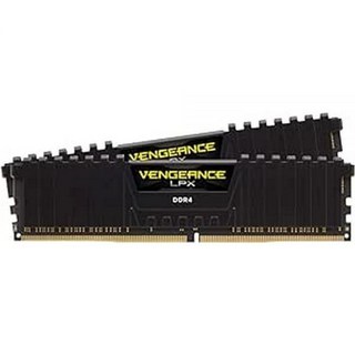 코르세어 VENGENCE LPX DDR4 RAM 32GB 2x16GB 3200MHz CL16 인텔 XMP 2.0 컴퓨터 메모리 블랙 CMK32GX4M2E3200C16, Black_2 count (pack of 1) | 32, 1개