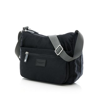 Kinloch Anderson 金安德森 側背包 輕甜旅程 船形休閒 斜側包 KA204315, 黑色