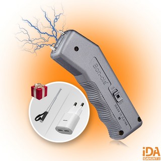 호신용 전기충격기 비허가 B2 진회색+충전패키지, 1개