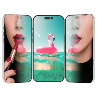 로랜텍 미러미 프리미엄 풀커버 강화유리 휴대폰 액정보호필름 실버 2p 세트, 1세트