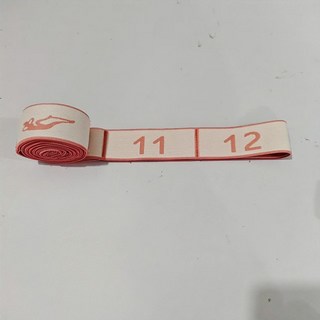 數字阻力帶 肌肉訓練彈力帶 健身帶 鍛鍊帶 (中老年適用), 淡粉色【10檔調節 鍛鍊臀大肌 增強腿部, 1個