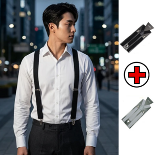 AZ (1+1) 남녀공용 멜빵 서스펜더 정장 캐주얼 웨딩