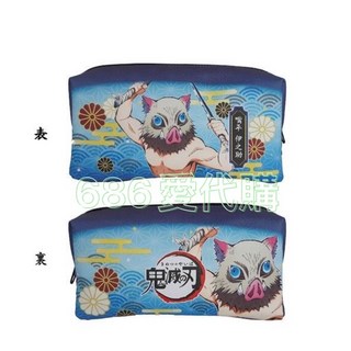 鬼滅之刃正版筆袋 大容量文具收納袋 - 炭治郎 蝴蝶忍 富岡義勇 彌豆子 伊之助, 1個