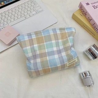 Sonakka 小清新貓咪圖案化妝包 - ins 大容量收納包