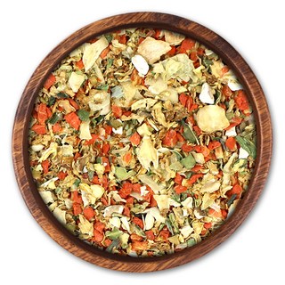 드랍쉽 야채믹스 분태 1kg 건조 야채 후레이크 계란찜 라면 건더기 스프 죽, 1개