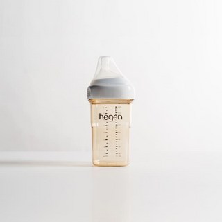 hegen 金色奇蹟 PPSU多功能方圓型寬口奶瓶 單入/雙瓶組, 60ml, 1個