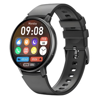 젤센 웨어러블 스마트 에어엑스 워치6, 블랙, 3.5cm, GPS