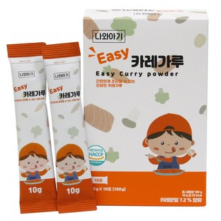나와아기 카레가루 10p, 100g, 1개