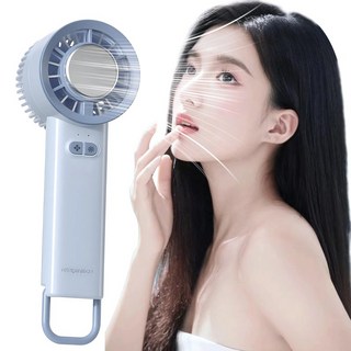빈연 냉각 미니 쿨링선풍기 무소음휴대용 손선풍기YANBINF94-1, 블루