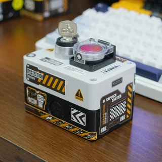 무선 컴퓨터 호스트 섀시 전원 켜기/끄기 버튼 Mi 홈 원격 버튼 데스크탑 외부 주요 결정 듀얼 스위치, 02 B