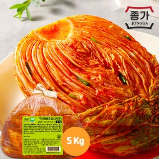 얌얌마켓 종가 포기김치 백두 5kG, 1개