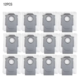 Roborock Q5 Max+ / DuoRoller+ 로봇 진공 교체 부품 메인 롤러 사이드 브러시 Hepa 필터 먼지 봉투, 03 12PCS