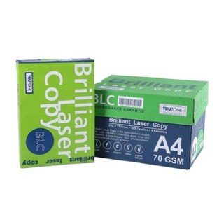 Trutone Brilliant Laser Copy BLC 影印紙 A4 70磅 500張 x 5包, 詳見包裝