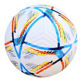 特價秒殺 三環機縫足球 世界杯歐洲杯美洲杯比賽訓練用球 5號PVC耐磨防水足球 專業比賽訓練足球, 1個, 五星灰32片,5號球(正規11人製用)