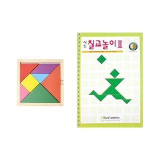 [과학쌤이오] STEAM 교구 퍼즐 칠교놀이2단계 KS1403, 1개
