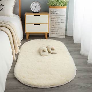 BUCKY 부드러운 타원형 러그