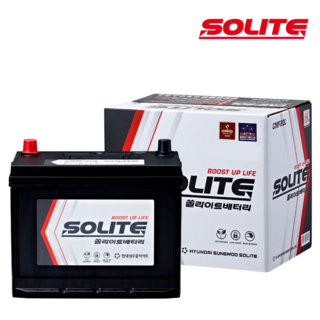 자동차배터리 그랜저HG K5 K7 YF소나타 80L, 1개, 쏠라이트 CMF80L + 공구대여 + 폐전지반납