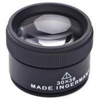 30倍光學玻璃放大鏡 德國製造 高倍率清晰成像 珠寶鐘錶鑑定專用, 詳見商品包裝, 1個