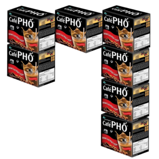 베트남커피 Cafe PHO 카페포 믹스커피 9T, 216g, 1개입, 7개