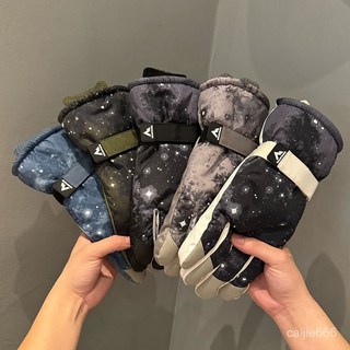 臺灣-出貨 【秋冬款熱銷】滑雪手套男冬季加絨加厚防水騎行保暖摩託車防風2024新款觸屏騎車 WCGO