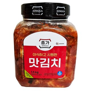 종가집 맛김치 1.5kg /아이스박스포장, 1박스