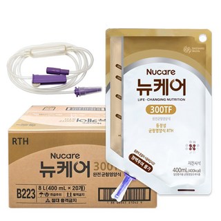 대상wellife 뉴케어 300TF RTH 완전균형 영양식, 400ml, 20개