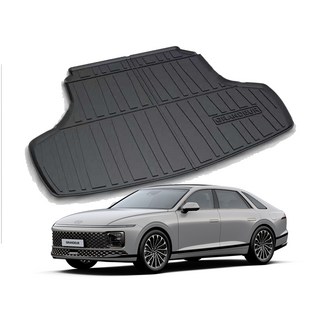 리얼핏 7세대 그랜저 GN7 3D 논슬립 트렁크매트(가솔린/하이브리드가능) TPE [호환]