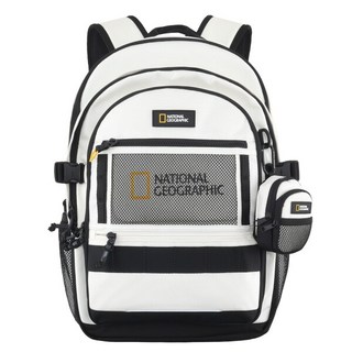 [내셔널지오그래픽 어패럴] 내셔널지오그래픽 파치 플러스 백팩 N261ABG020 010, 색상:WHITE