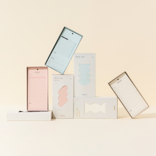 오로다 틱택(TICKTAG) 메모패드, 불릿포인트, 옐로우, 1개, 30매