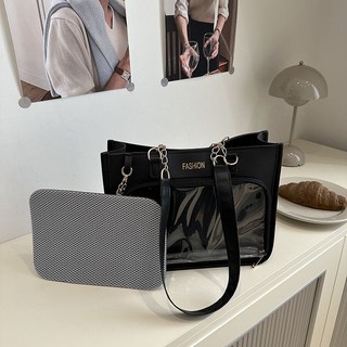 痛包大食量黑色日常斜跨包設計感穀子吧唧娃包大容量二次元單肩包, 黑色加扎板 收藏關注優先發