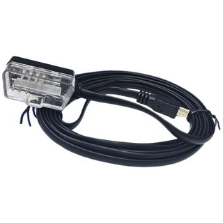 【台灣出貨】HUD抬頭顯示器專用線 OBD2轉MINI USB線 抬頭顯示器配件 汽車OBD2線, 1個