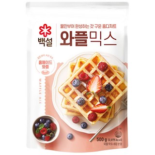 CJ 백설 와플믹스, 1개, 500g