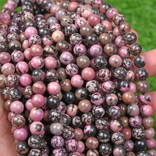 雪霖水晶銀飾 玫瑰石薔薇石條珠 台灣花蓮玫瑰石條珠（按條出售）