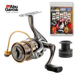 아부가르시아 카디날2 SX 스피닝릴+보조스풀 정품보증서포함, 실버, 카디날2 SX-3000