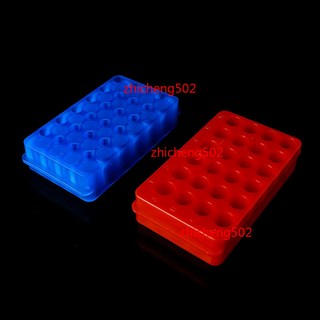 離心管架 24/32/60/80/96孔 0.5ml/1.5ml/2ml PCR管架 雙層板, 1個, 24孔雙面板 顏色任意