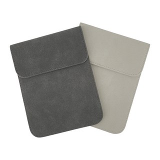 어미닛데이 이북리더기 스웨이드파우치 오닉스포크6 GO7 GO6 리프5 페이지 크레마페블, 6인치 실버그레이, 1개