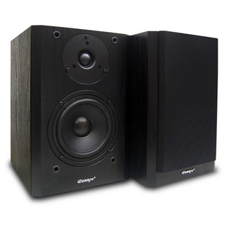 Dennys 家用劇院喇叭 木質外觀 客廳臥室適用, 黑色, SP-5300