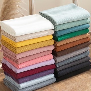 천가게 골덴원단 2.5W 4.5W 8W 16W 코듀로이원단 대폭 천 겨울 무지 디셈버 심플리, 16W 잔골덴, 01) 화이트(스판)