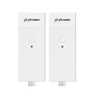 普羅森原廠 Phrozen USB 空氣清淨機，迷你便攜，高效過濾，靜音運行，USB供電, White, Phrozen USB Air Purifier