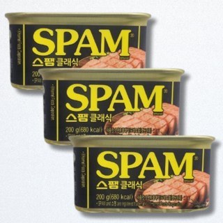 스팸 클래식, 200g, 3개