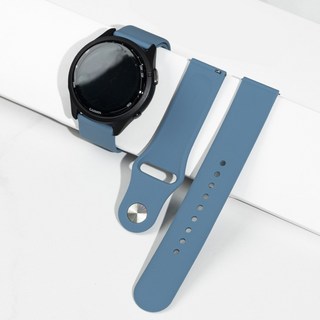 나인식스 가민워치 55 165 베뉴 어프로치 호환 원버튼 실리콘 스트랩 밴드, 1개, 딥블루