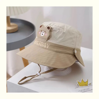 兒童圓頂帽 熊貓造型 遮陽帽