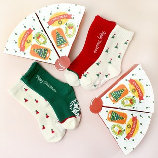 코코비도로시 크리스마스 미끄럼방지 보온 아동양말 선물세트 파티