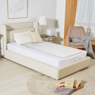 이메텍 전기요 순면커버 1인용 화이트 (보이로 이메텍 호환), 이메텍 전기요 순면커버 1인용 화이트 (보이로,이메텍