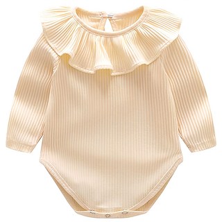 조이멀티 여아용 골지 컬러풀 긴팔 바디슈트