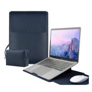 삭제)조이제이 갤럭시북 lg그램 노트북케이스 맥북 노트북 파우치, 네이비, 1개