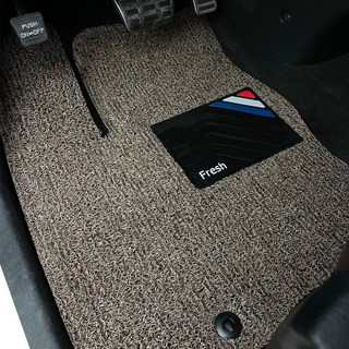 차차차 premium 전차종 확장형 카매트 운전석 코일매트 국산차 수입차 하단코드표참고, 브라운, 베이직 코일매트_운전석만