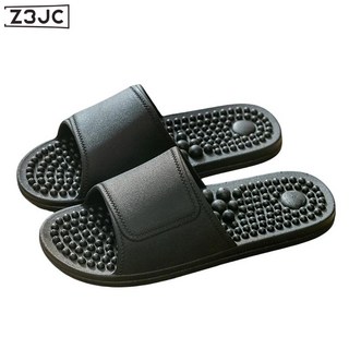 Z3JC 足底按摩拖鞋女款足弓支撐男士室內防滑扁平足矯正涼拖鞋slipper