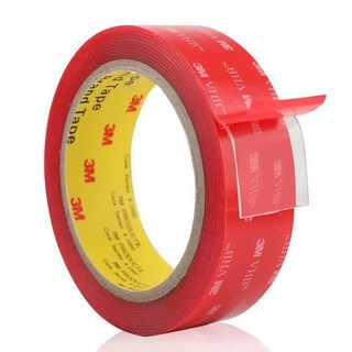 3M強力雙面膠貼 高黏度耐高溫透明無痕納米雙面膠 車用專用膠, 1個, 寬4釐米*長3米